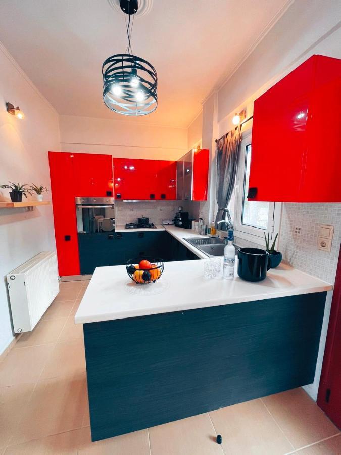 Τequila Sunrise Apartment Agios Petros  ภายนอก รูปภาพ